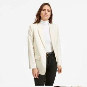 Everlane Cream Blazer